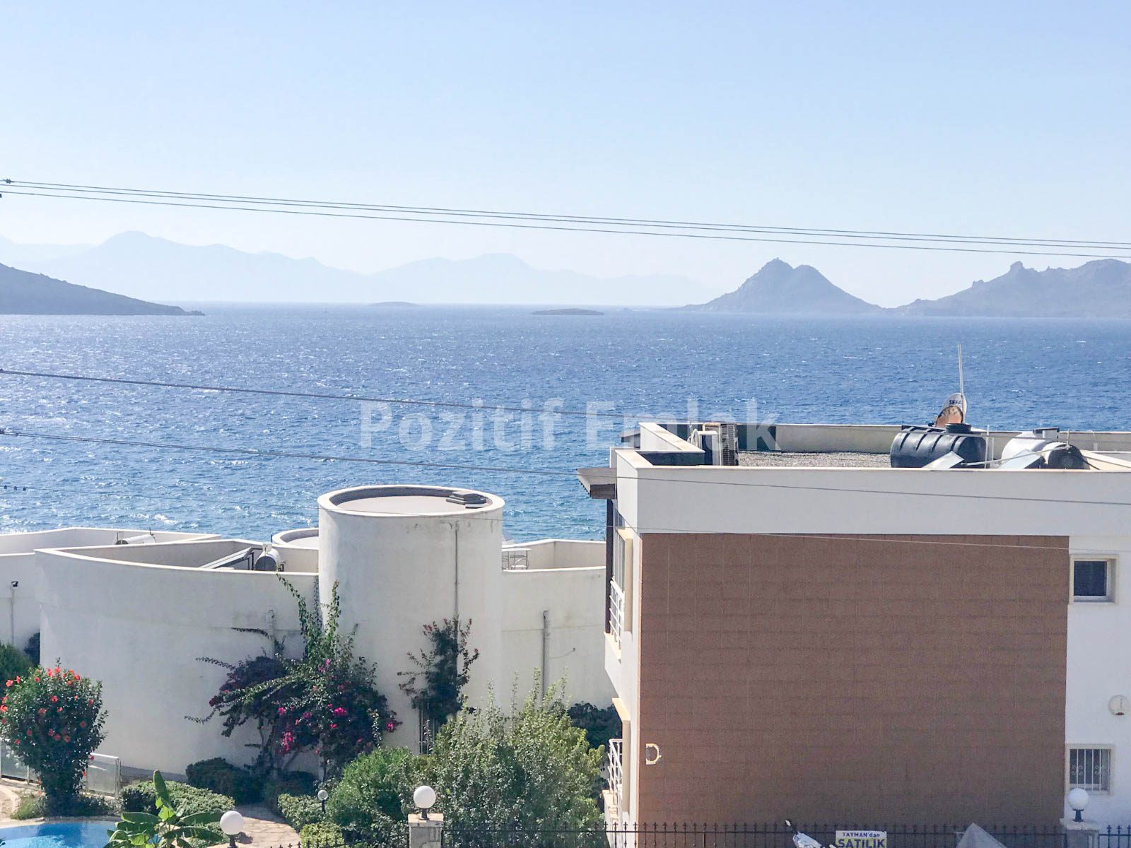 Turgutreis Yalıda Full Deniz Manzaralı Sahile Yakın 2+1 Daire