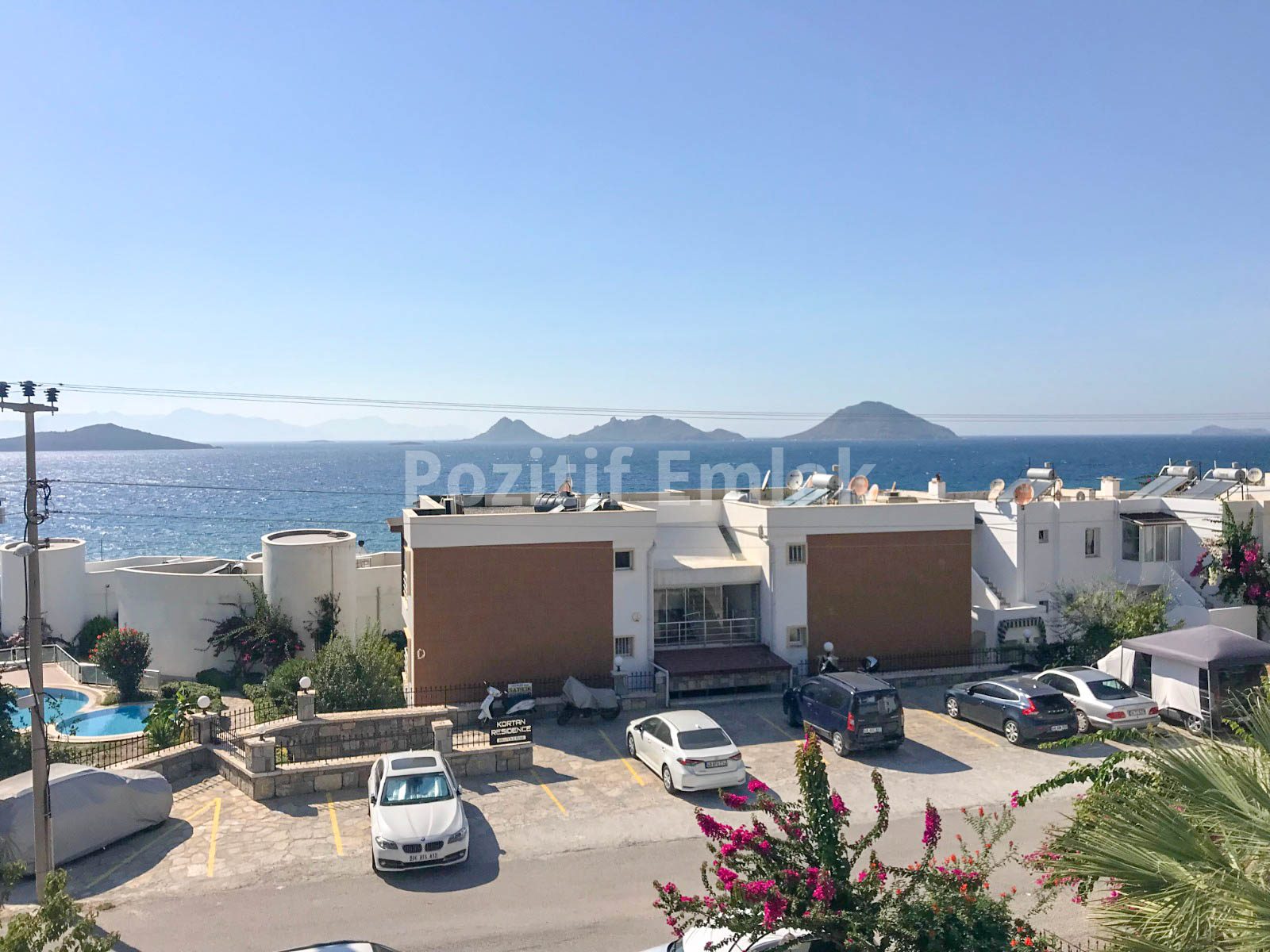 Turgutreis Yalıda Full Deniz Manzaralı Sahile Yakın 2+1 Daire