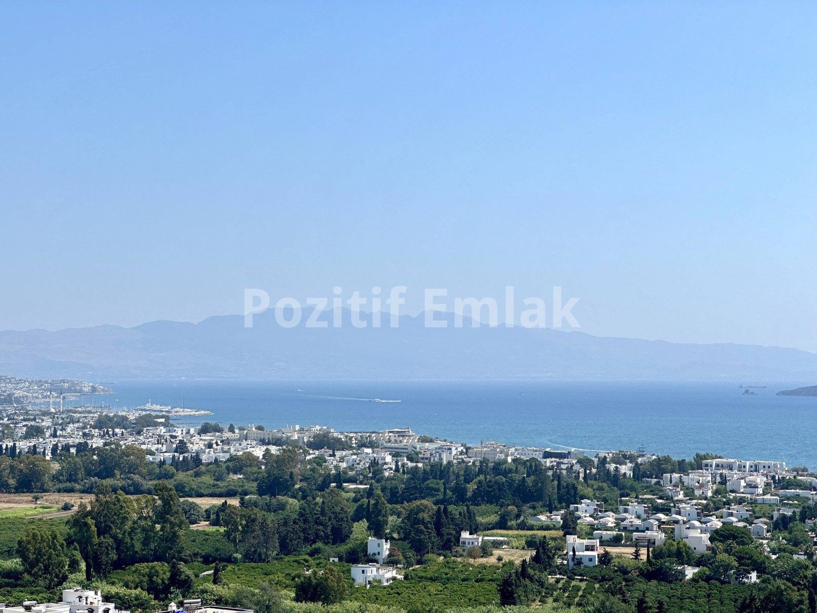Bodrum Kadıkalesi'nde Harika Manzaralı Özel Havuzlu Villa