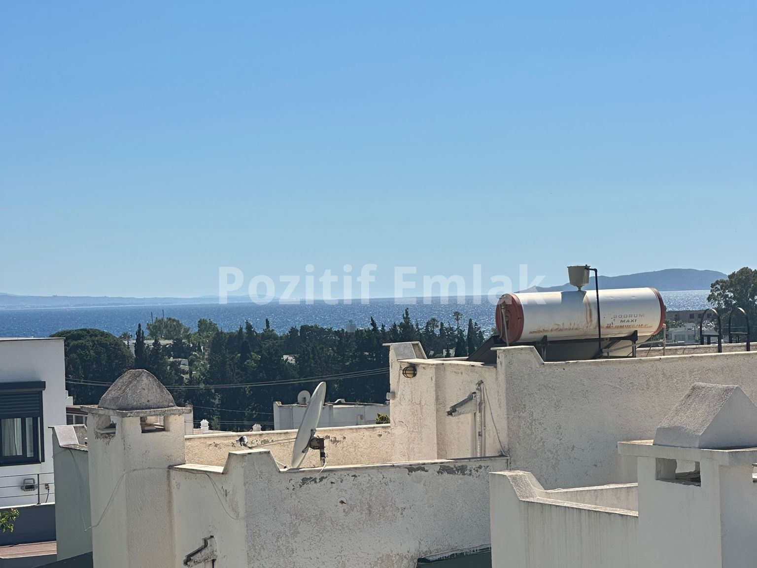 Bodrum Akyarlar'da Site içi Deniz Manzaralı Daire